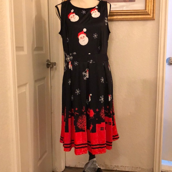 Leo Rosi Christmas Dress - Picture 1 of 6